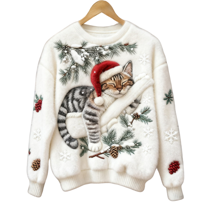 Świąteczny Koci Sweter™