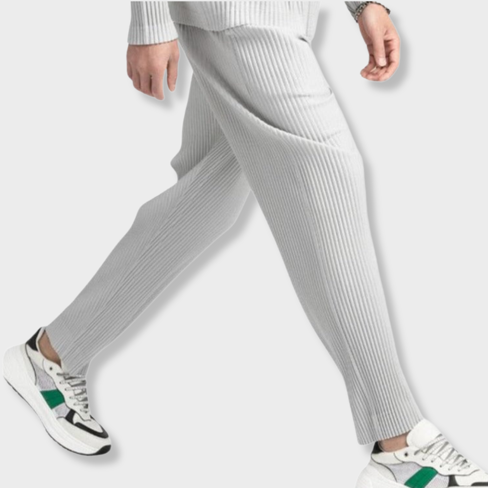 Grzegorz - Spodnie z bawełny sztruksowej