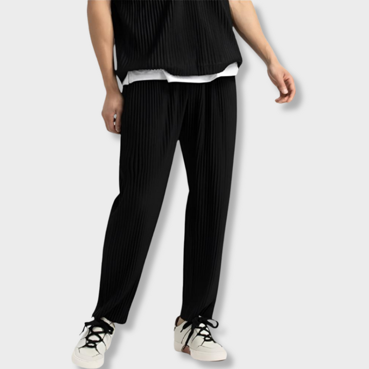 Grzegorz - Spodnie z bawełny sztruksowej