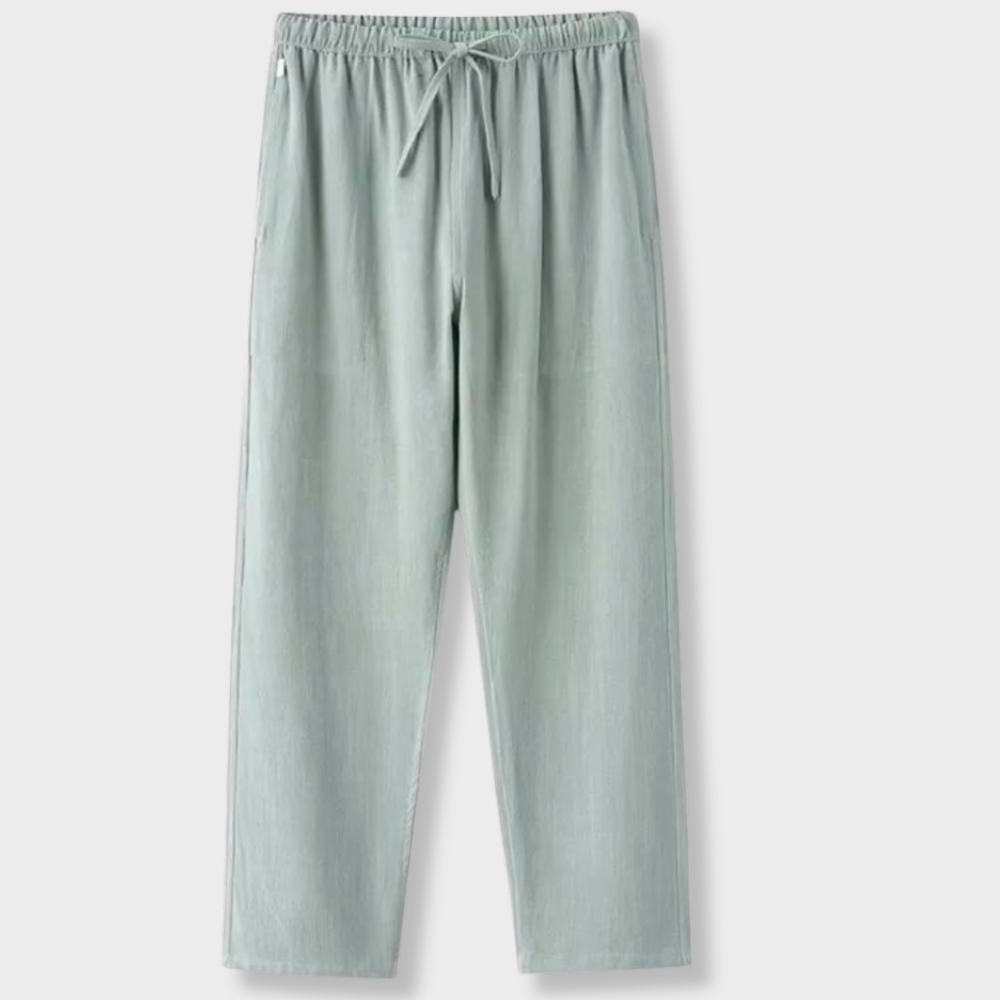 Łukasz - Spodnie lniane