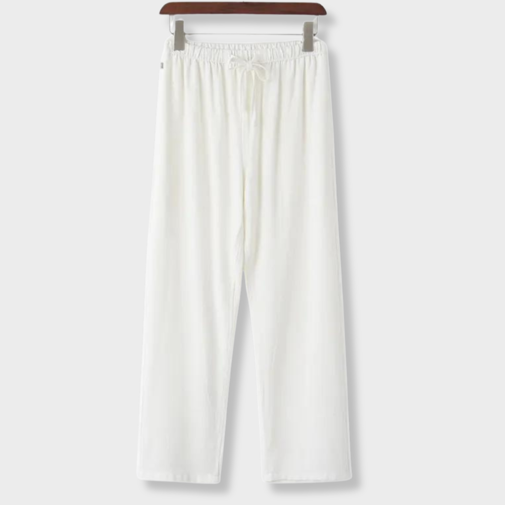 Łukasz - Spodnie lniane