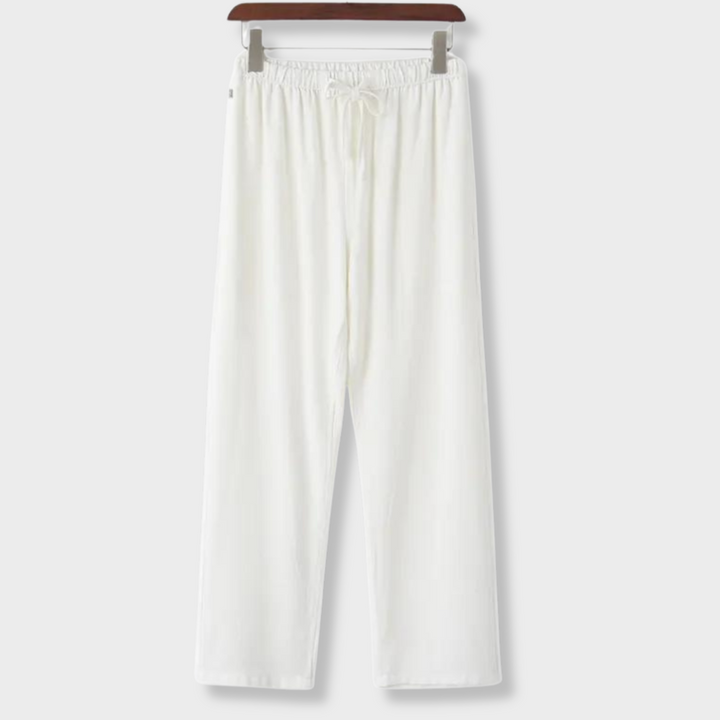 Łukasz - Spodnie lniane