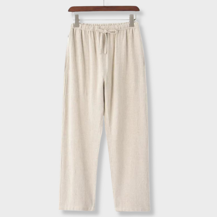 Łukasz - Spodnie lniane