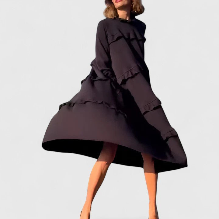 Briannelyse - Luksusowa Midi Sukienka