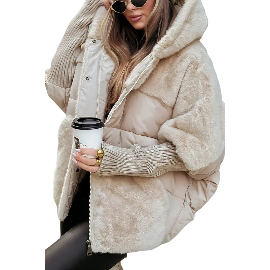Lena - Stylowa kurtka puchowa z kapturem