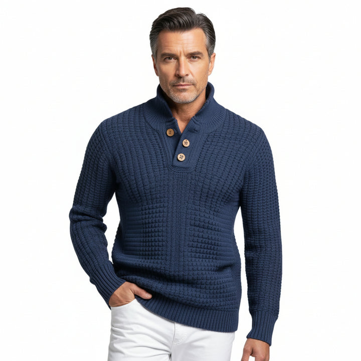 Mateusz | Męski sweter z dzianiny