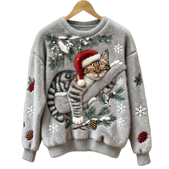 Świąteczny Koci Sweter™
