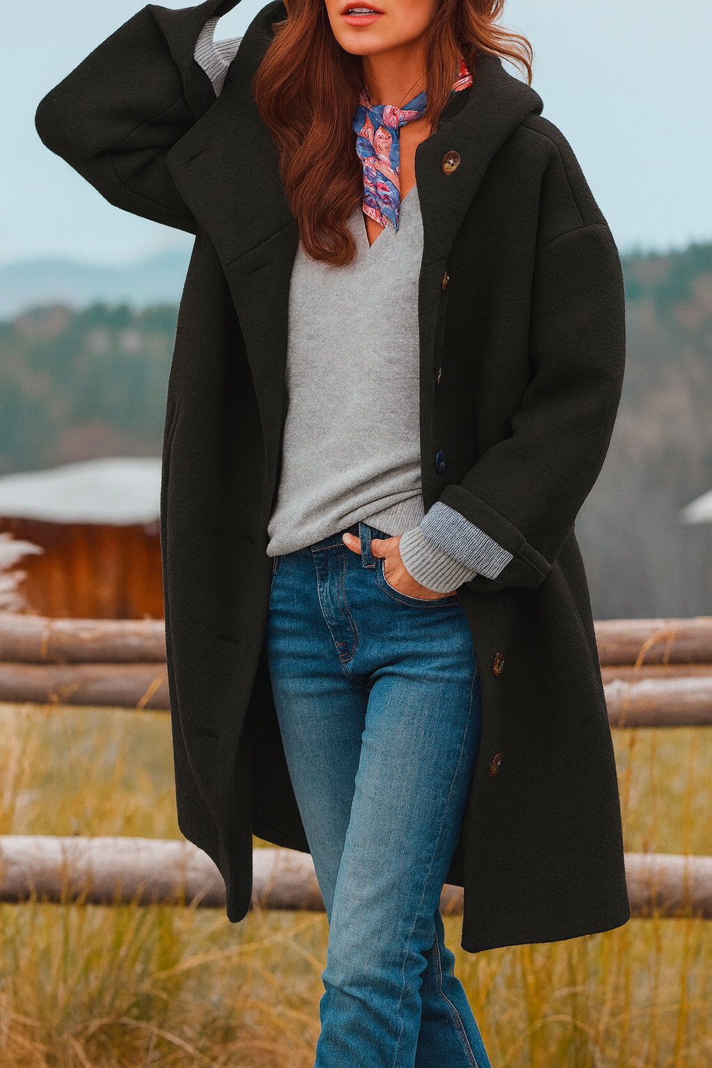 LARA |KURTKA Z KAPTUREM