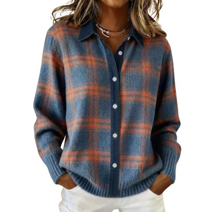 Lena -  Kraciasty Sweter