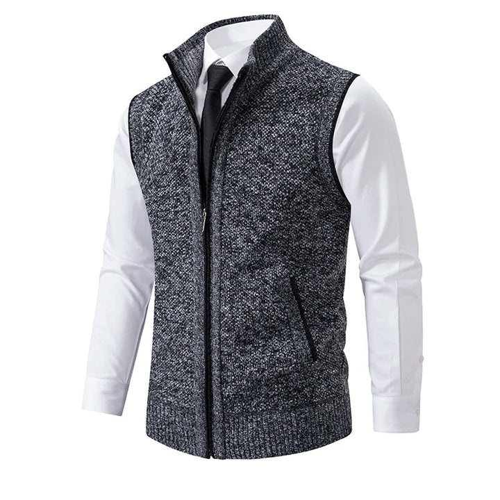 Kamil™ | Stylowy Gilet z Pełnym Zamkiem