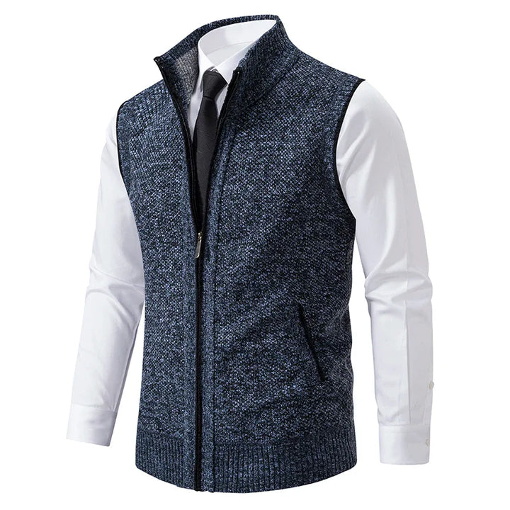 Kamil™ | Stylowy Gilet z Pełnym Zamkiem
