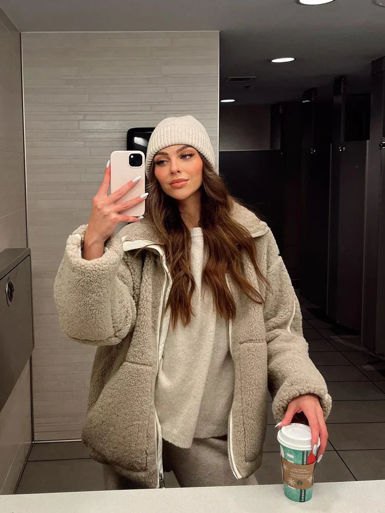 Anastazja - Miękka i Ciepła Kurtka Zimowa